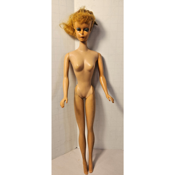 Vintage Barbie Ponytail Doll JAPAN Blue Eyeshadow Side Eyes 1960s #5 - Picture 1 of 16
